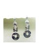 עגיל מיקס כסף מסנוור מאת אדיטה | עגילים של Edita Jewelry